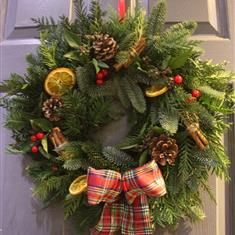 Festive Door Wreath