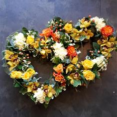 With love double heart
