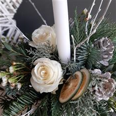 White Christmas Arrangement