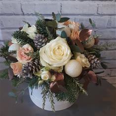 Glad tidings Hat Box