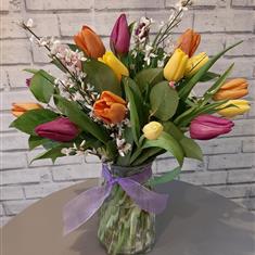 Spring Tulip Vase